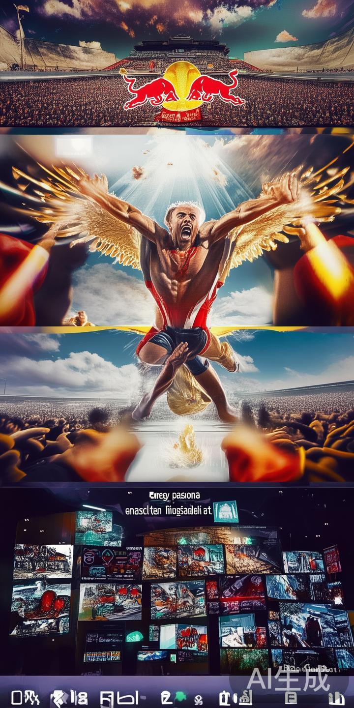 红牛的广告策略注重内容的创新和场景的多样化，强调“